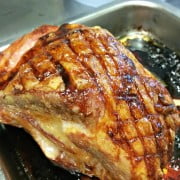 Maple Syrup glazed gammon joint