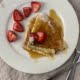 Crepes with strawberries and maple syrup - Pure Maple
