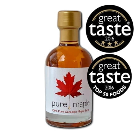 200ml Bottle - Golden Delicate - Great Taste Award - Pure Maple Syrup